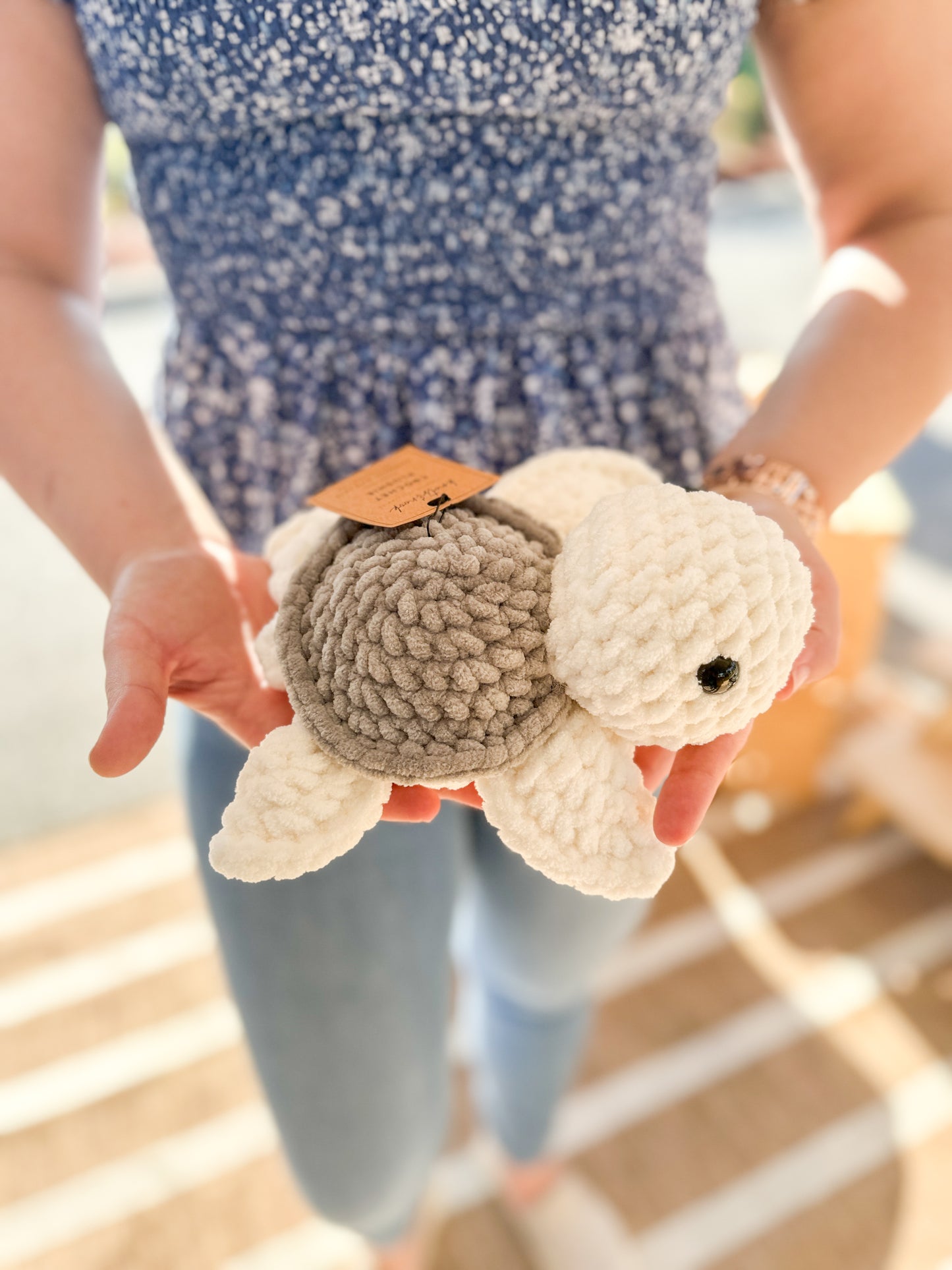 Turtle - Handmade Crochet Plushie