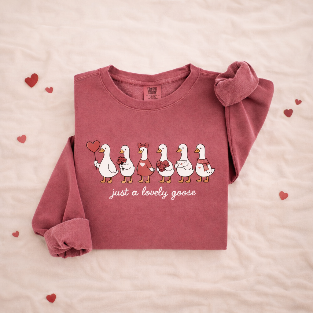 LOVELY GEESE SWEATSHIRT